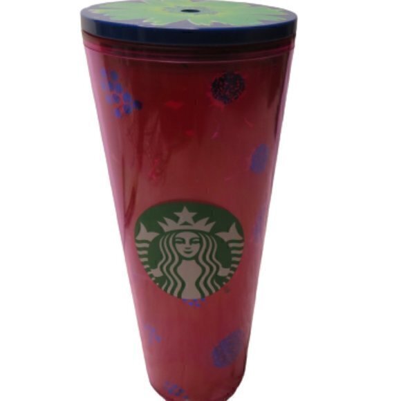 Starbucks Summer 2022 Dancing Blooms Hibiscus‎ Flower Lid 24oz Venti Tumb… - Picture 3 of 6